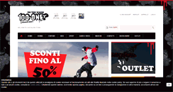 Desktop Screenshot of 100-onestore.com